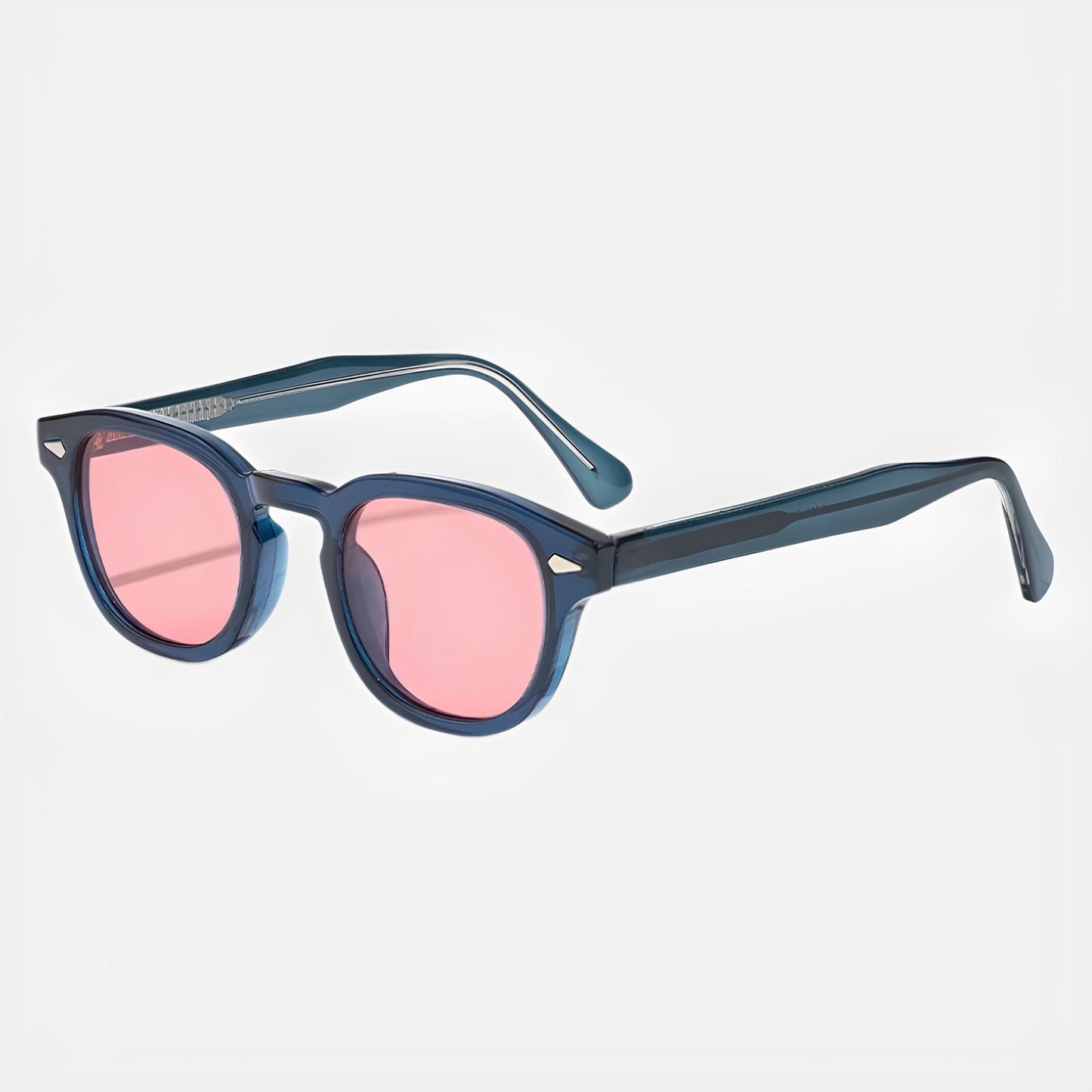Solaris Wire Fine Éclat - Lunettes Bleu Rosé | Les Beaux Verres