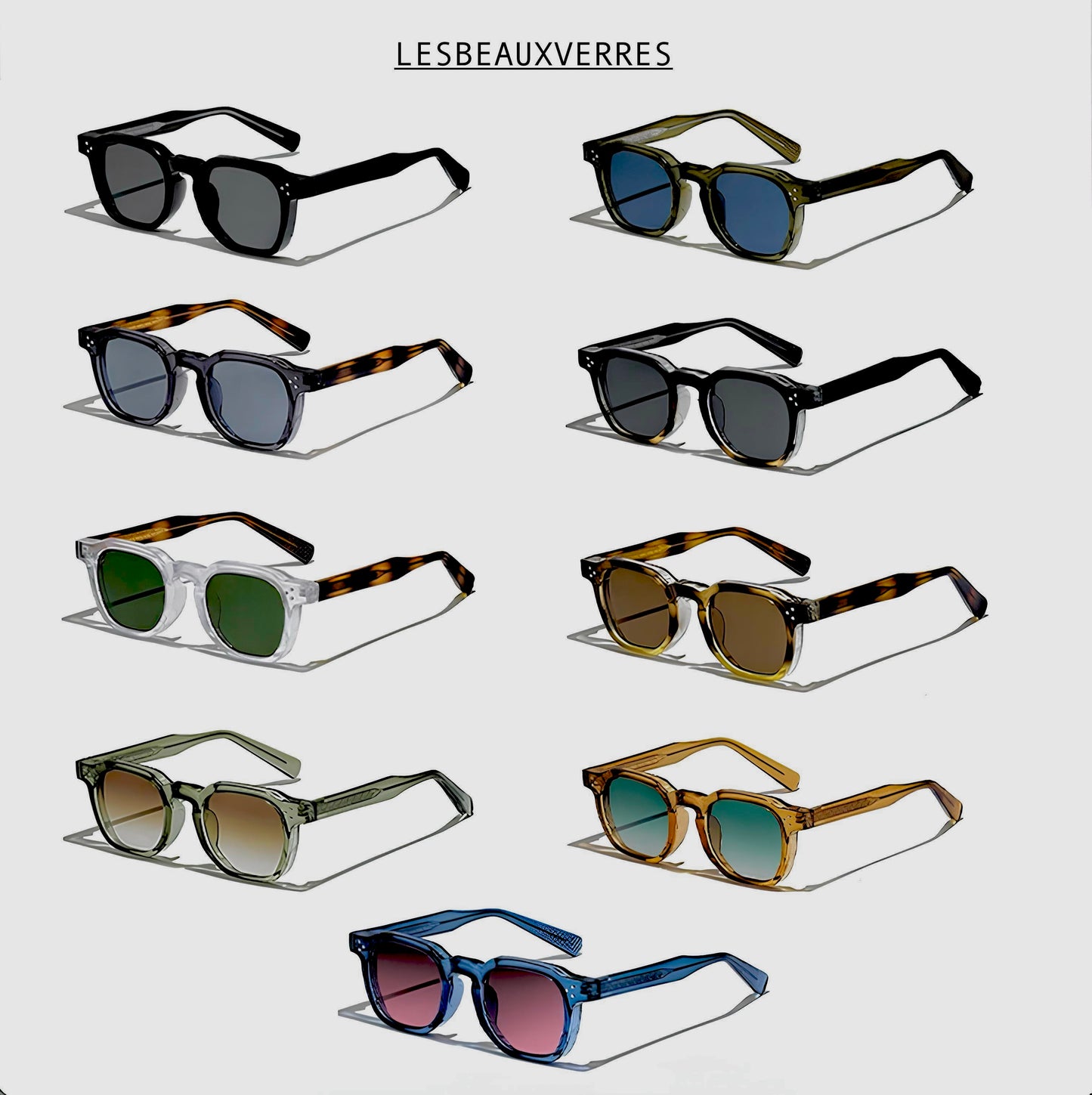 Lunette de soleil chic mixte summers 2025