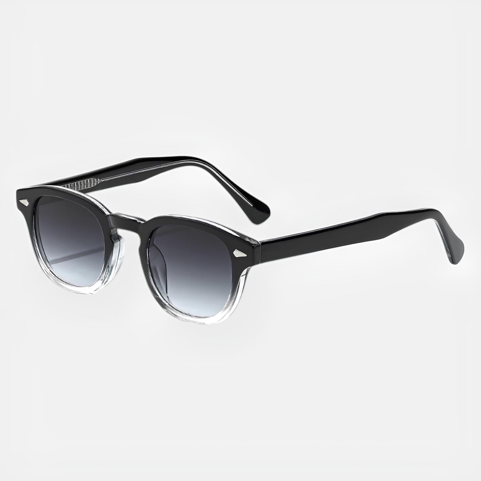 Solaris Wire Fine Éclat - Lunettes Dégradé Noir Blanc | Les Beaux Verres