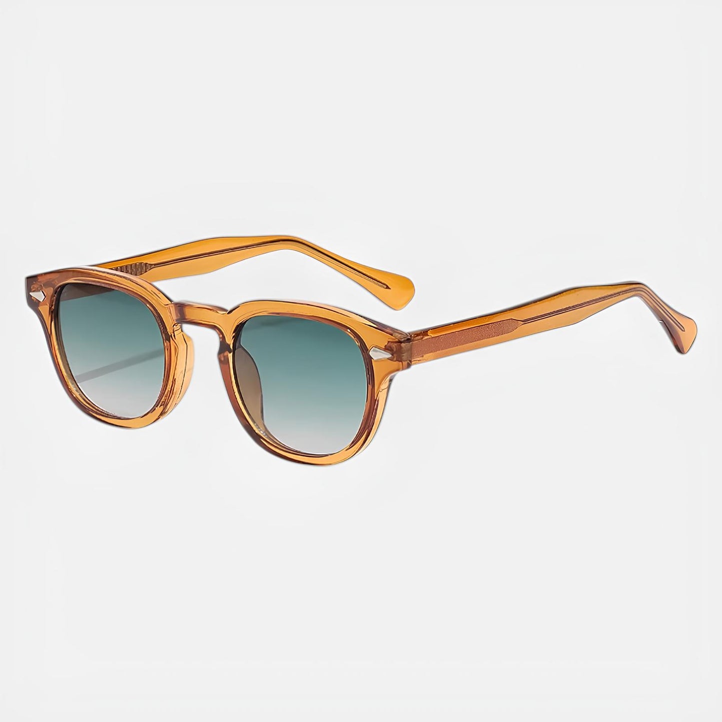 Solaris Wire Fine Éclat - Lunettes Orange Vert | Les Beaux Verres