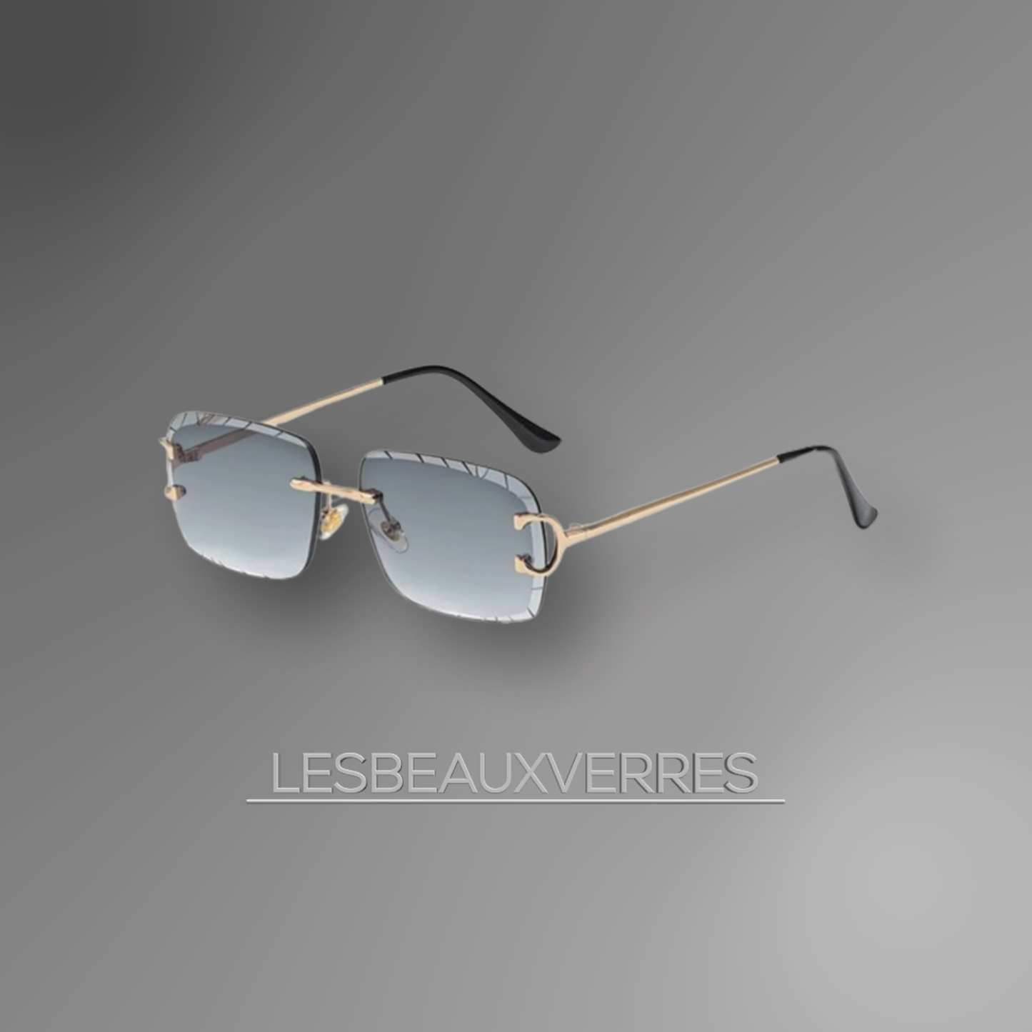 Lunette de soleil Verre Dégradé, effet "Cartier" dégradé, petite monture 2025