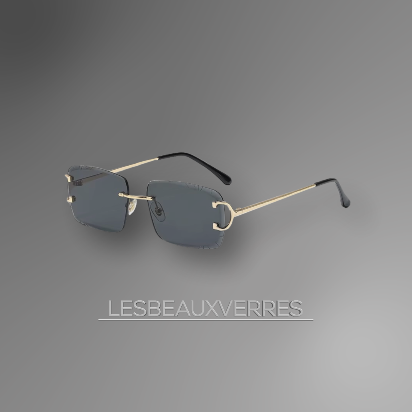 Lunette de soleil Verre Dégradé, effet "Cartier" dégradé, petite monture 2025